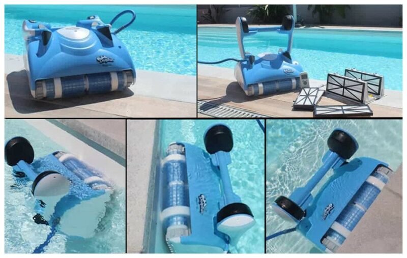 Robot Dolphin Nauty TC brosse combinée + télécommande – Image 4