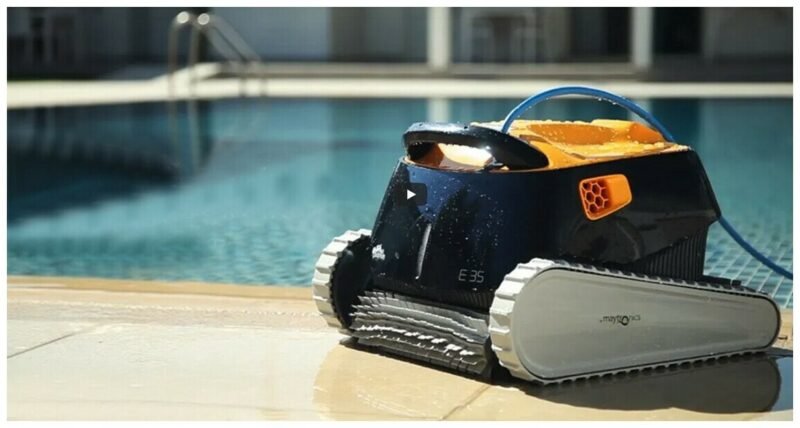 Robot piscine Dolphin E35 avec chariot – Image 3