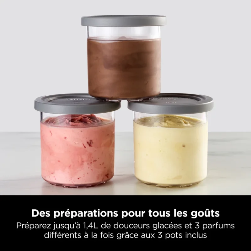 La fabrique à délices glacés CREAMi de Ninja NC300EU - Imagen 4