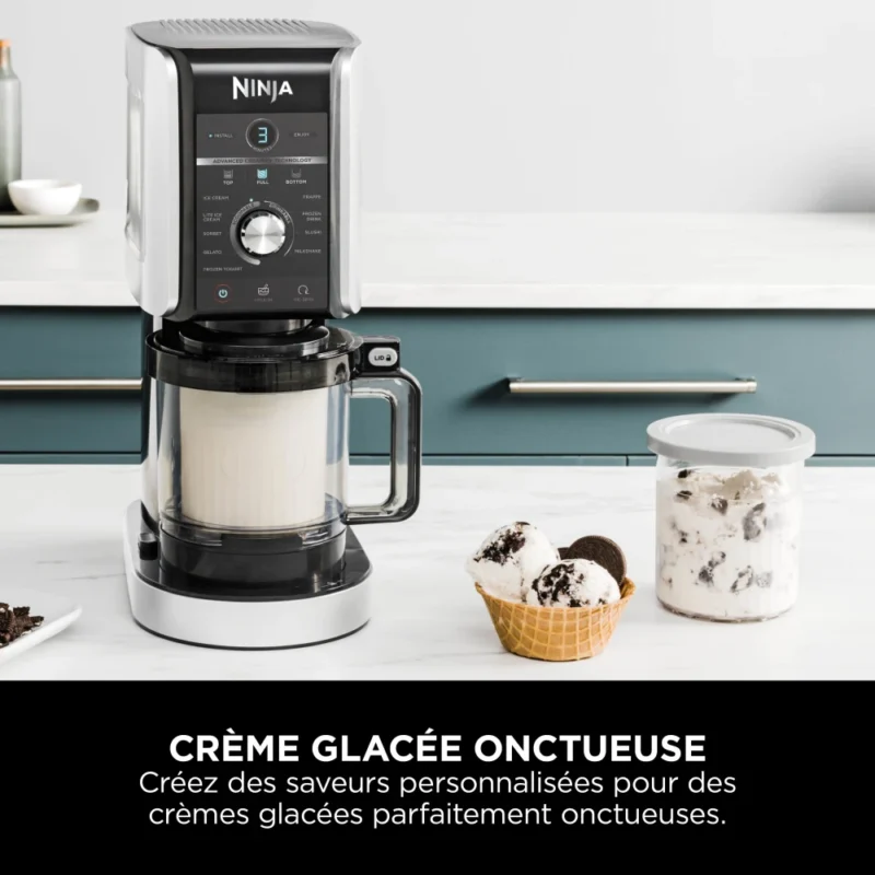 PROMO - Ninja CREAMi Deluxe 10-en-1 Machine à délices et boissons glacées (Lot de 5 pots) - Imagen 12