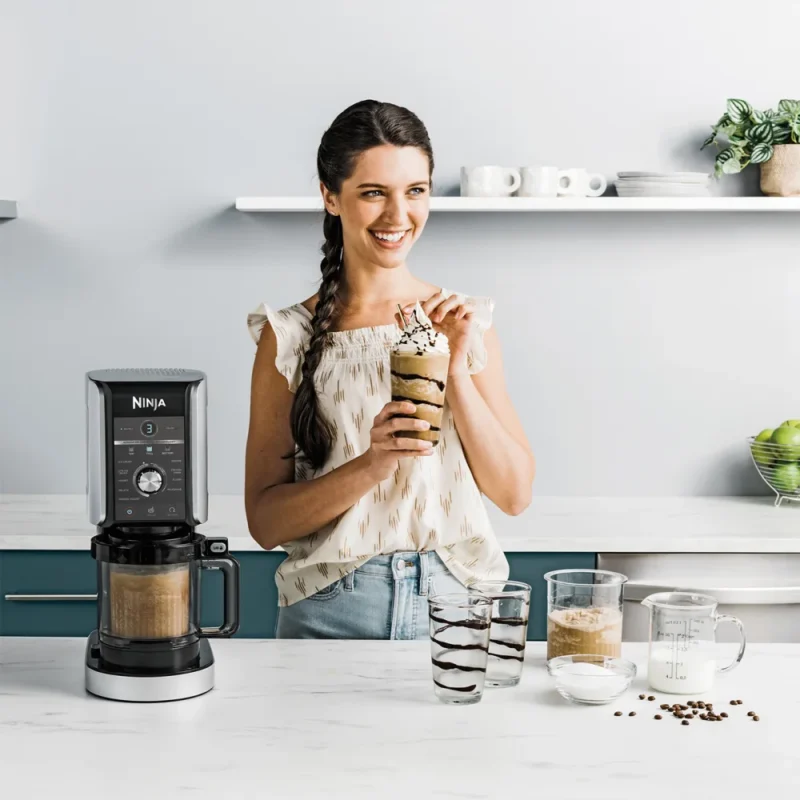 PROMO - Ninja CREAMi Deluxe 10-en-1 Machine à délices et boissons glacées (Lot de 5 pots) - Imagen 10
