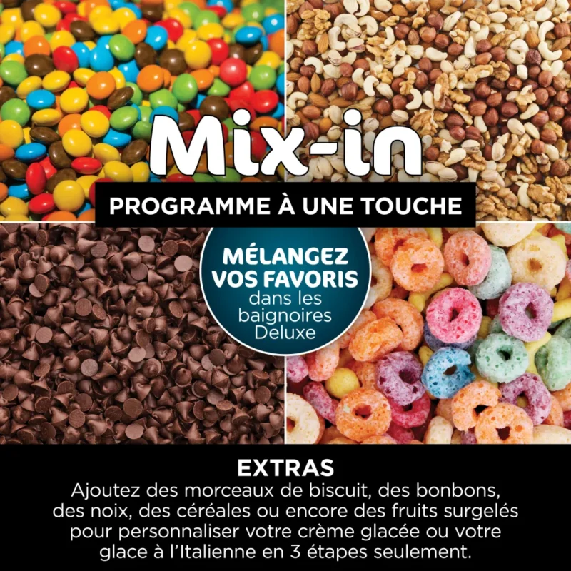 PROMO - Ninja CREAMi Deluxe 10-en-1 Machine à délices et boissons glacées (Lot de 5 pots) - Imagen 4