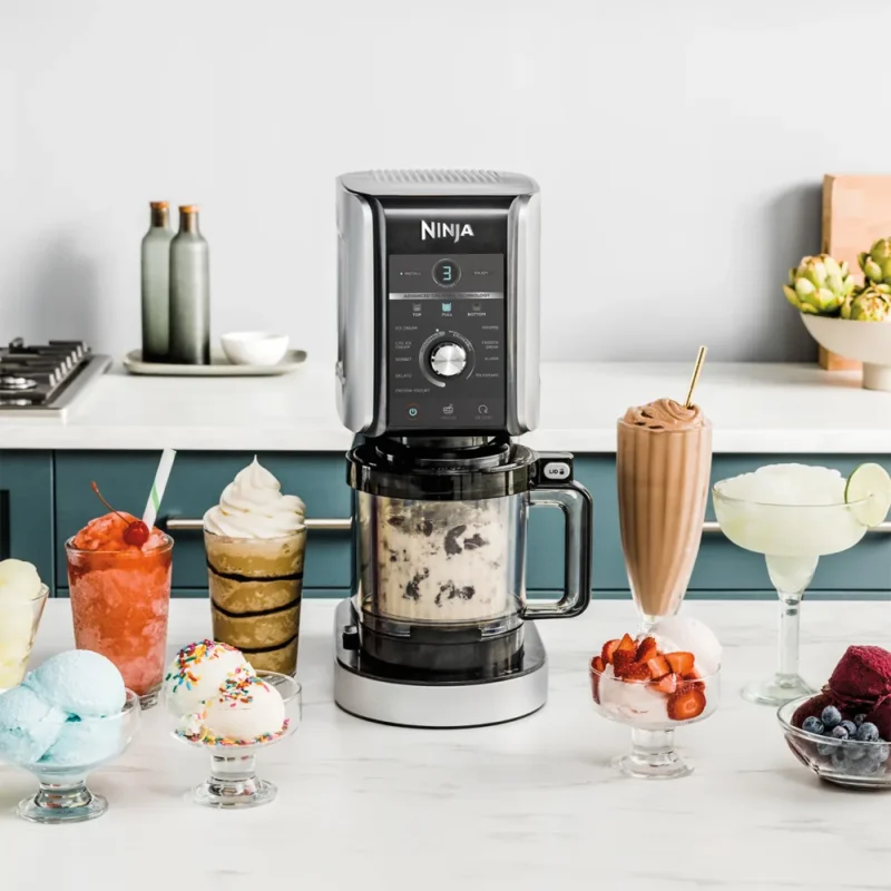 Ninja CREAMi Deluxe 10-en-1 Machine à délices et boissons glacées NC501EU - Imagen 2